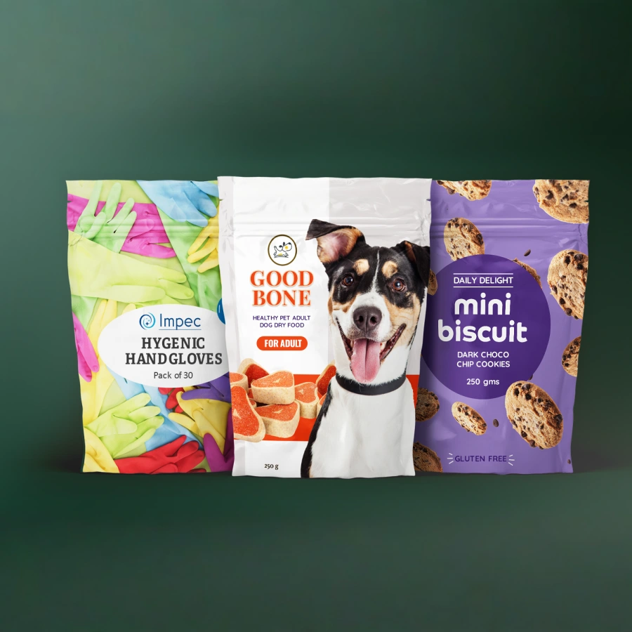 Stand Up Custom Pouches